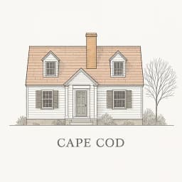 Cape Cod style house
