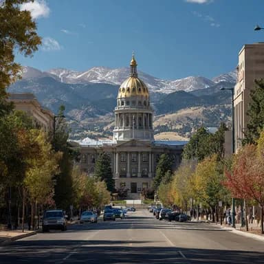 Colorado mortgage loan limits heatmap showing county-level conventional, FHA, VA, and USDA loan limits