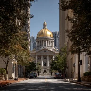 Georgia mortgage loan limits heatmap showing county-level conventional, FHA, VA, and USDA loan limits