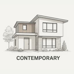 Contemporary style house
