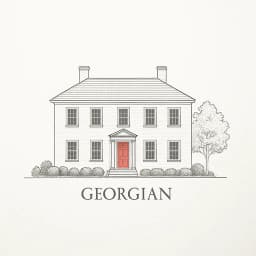 Georgian style house