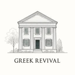 Greek Revival style house