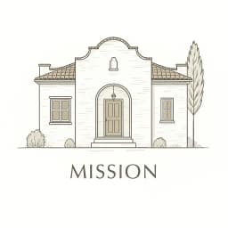 Mission style house