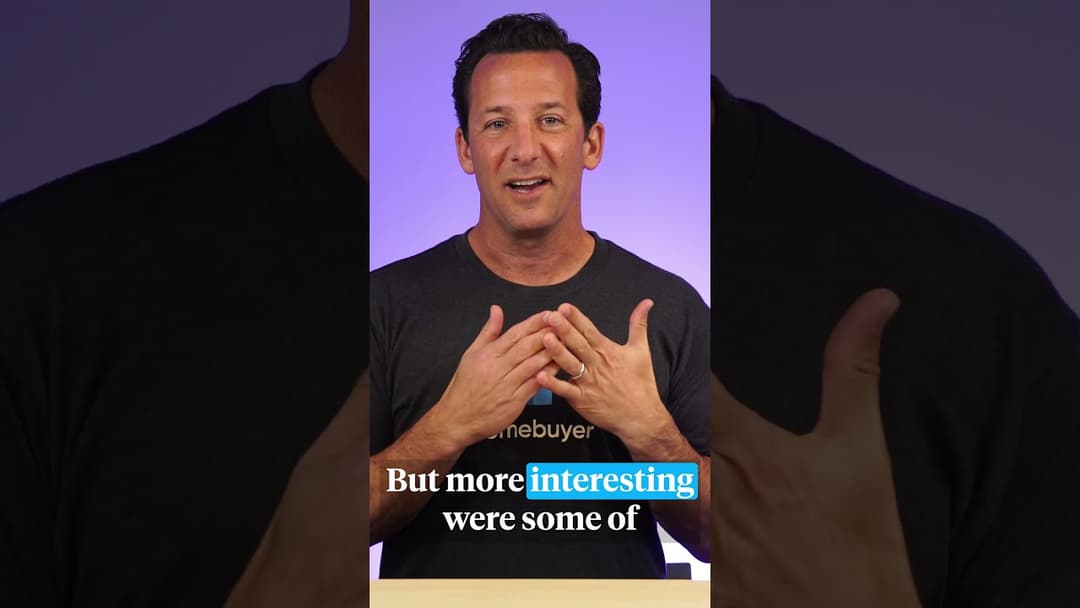 Video thumbnail: Why Do People Buy Homes? It's Not Because Of Mortgage Rates. - The National Association of REALTORS® surveyed nearly 170,000 recent home buyers. The primary motiva